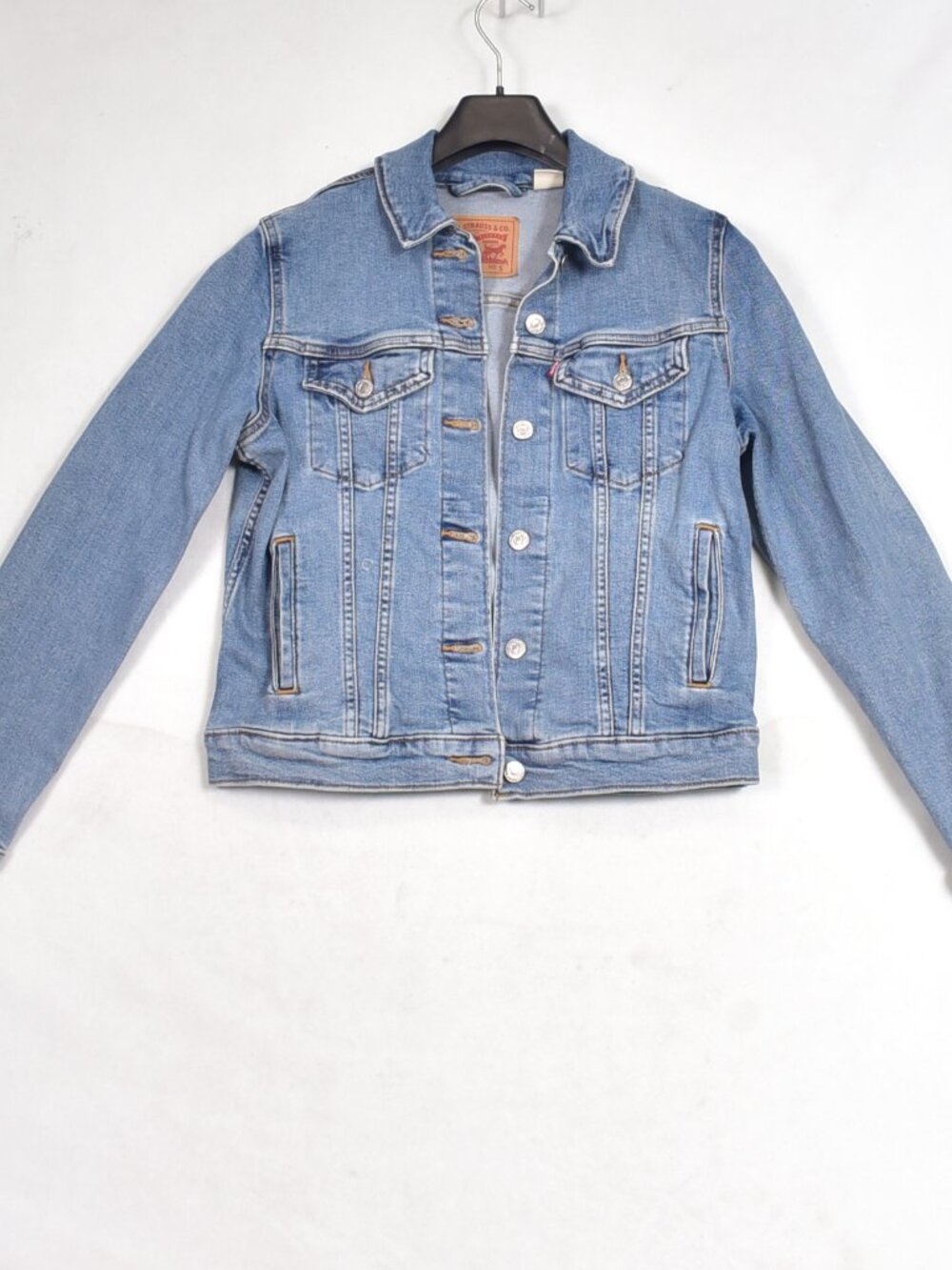 Levis Blue Jean Jacket Women's Size Small